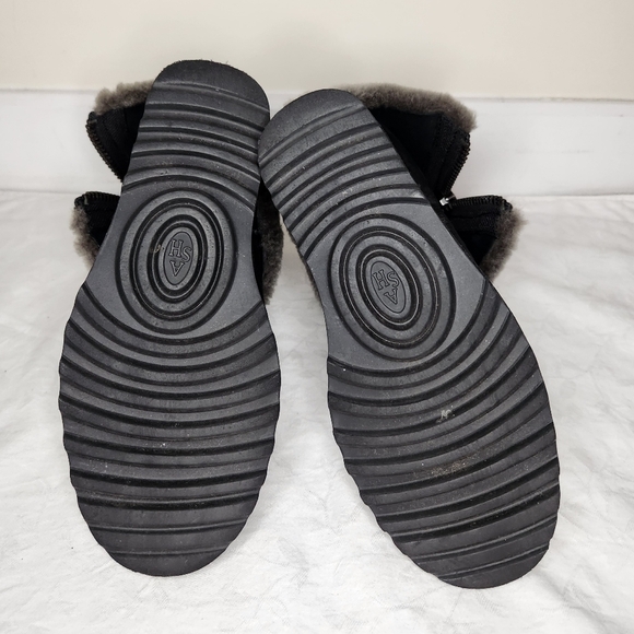 ASH Leather Shearling Boots - Picture 13 of 14
